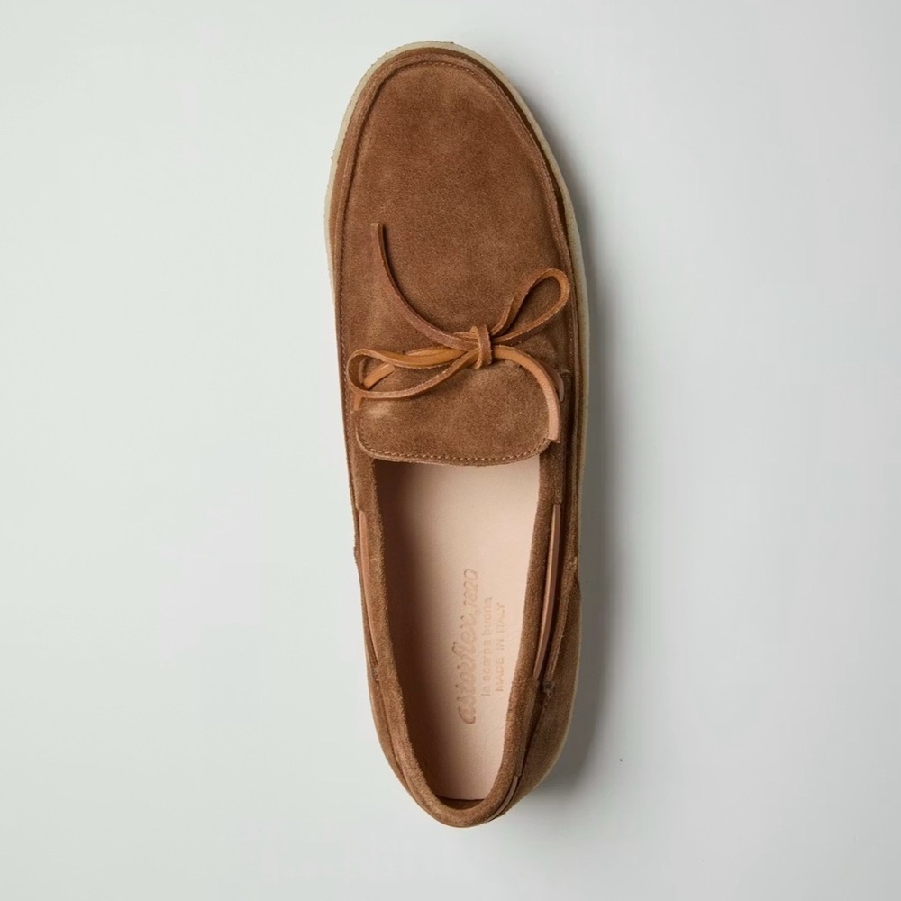 Astorflex Hestaflex Boat Shoes Tan UK 40